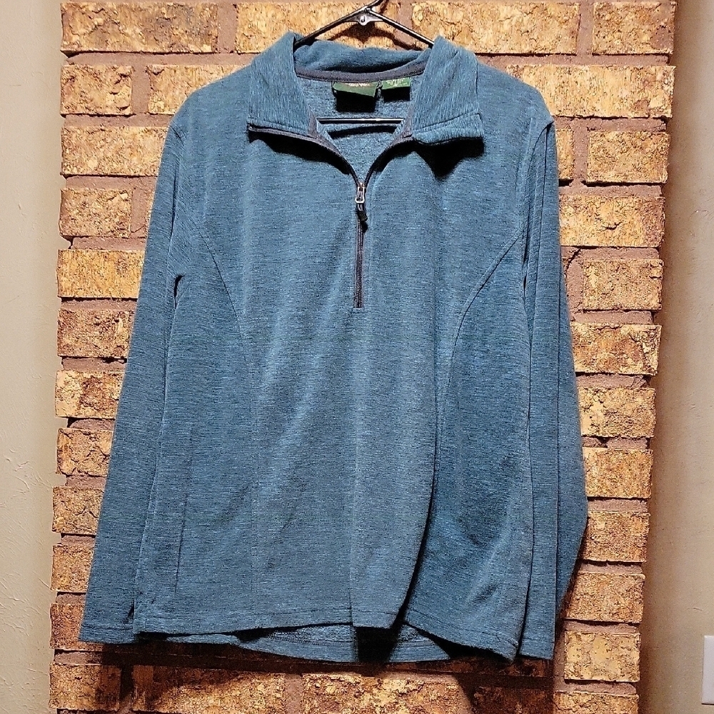 Stillwater Supply Co Blue Black Quarter Zip Pullover Women’s XL Outdoor